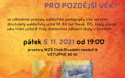 Přednáška – Lze uchovat síly dětství…
